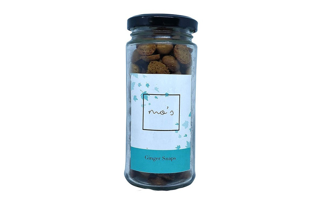 Mo's Ginger Snaps    Glass Jar  100 grams